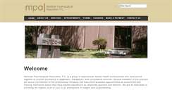 Desktop Screenshot of mpaindy.com
